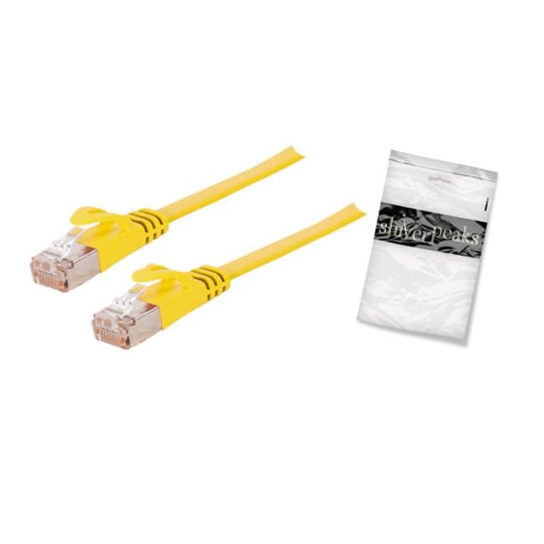 shiverpeaks U/FTP, Cat.7, slim, 5.0m kabel sieciowy Żółty 5 m Cat7 U/FTP (STP) BS75515-SLY