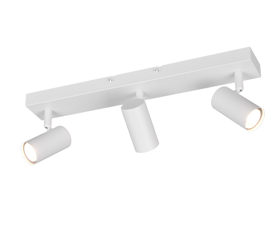 TARYN biała lampa sufitowa regulowana 3xGU10 R86853031