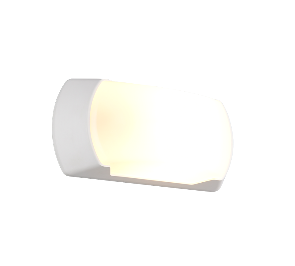 RL CUMANA zewnętrzna lampa ścienna biała IP65 1xE27 R26991601