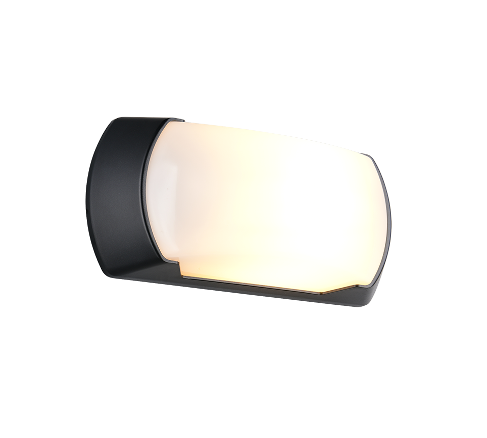 RL CUMANA zewnętrzna lampa ścienna czarna IP65 1xE27 R26991602