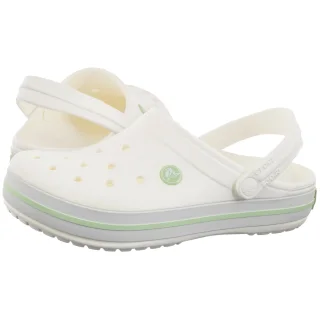 Klapki Crocband White/Serene Green 11016-1YL (CR108-u) Crocs