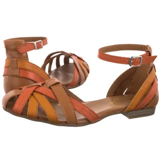 Sandały Pomarańczowe/Rude P7539-18/00-1 (MA1538-b) Maciejka