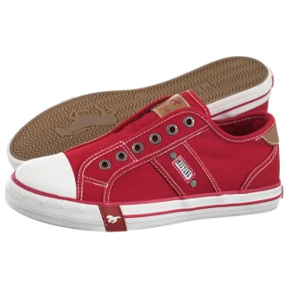 Trampki Czerwone 26M0242008 (MU607-a) Mustang