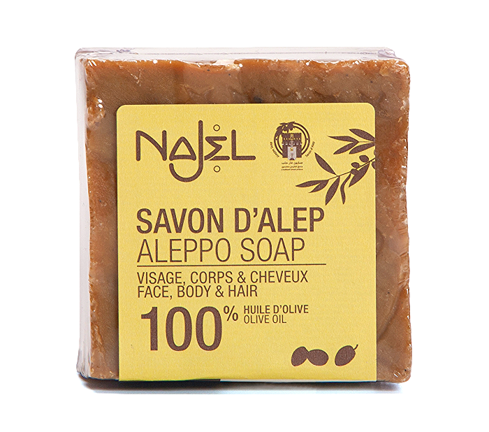 Mydło z Aleppo 100% Oliwkowe (PURE OLIVE) 200g Najel