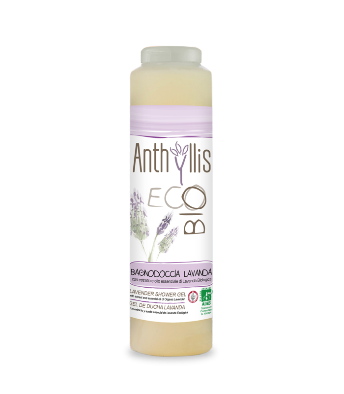 Żel pod prysznic LAWENDA, Anthyllis Eco Bio, Pierpaoli, CERTYFIKOWANY, 250 ml