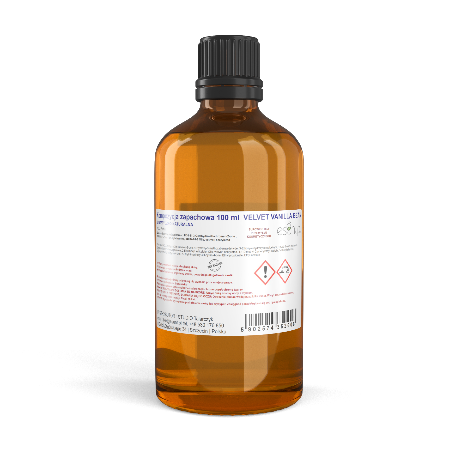 Kompozycja zapachowa VELVET VANILLA BEAN MOD 100 ml