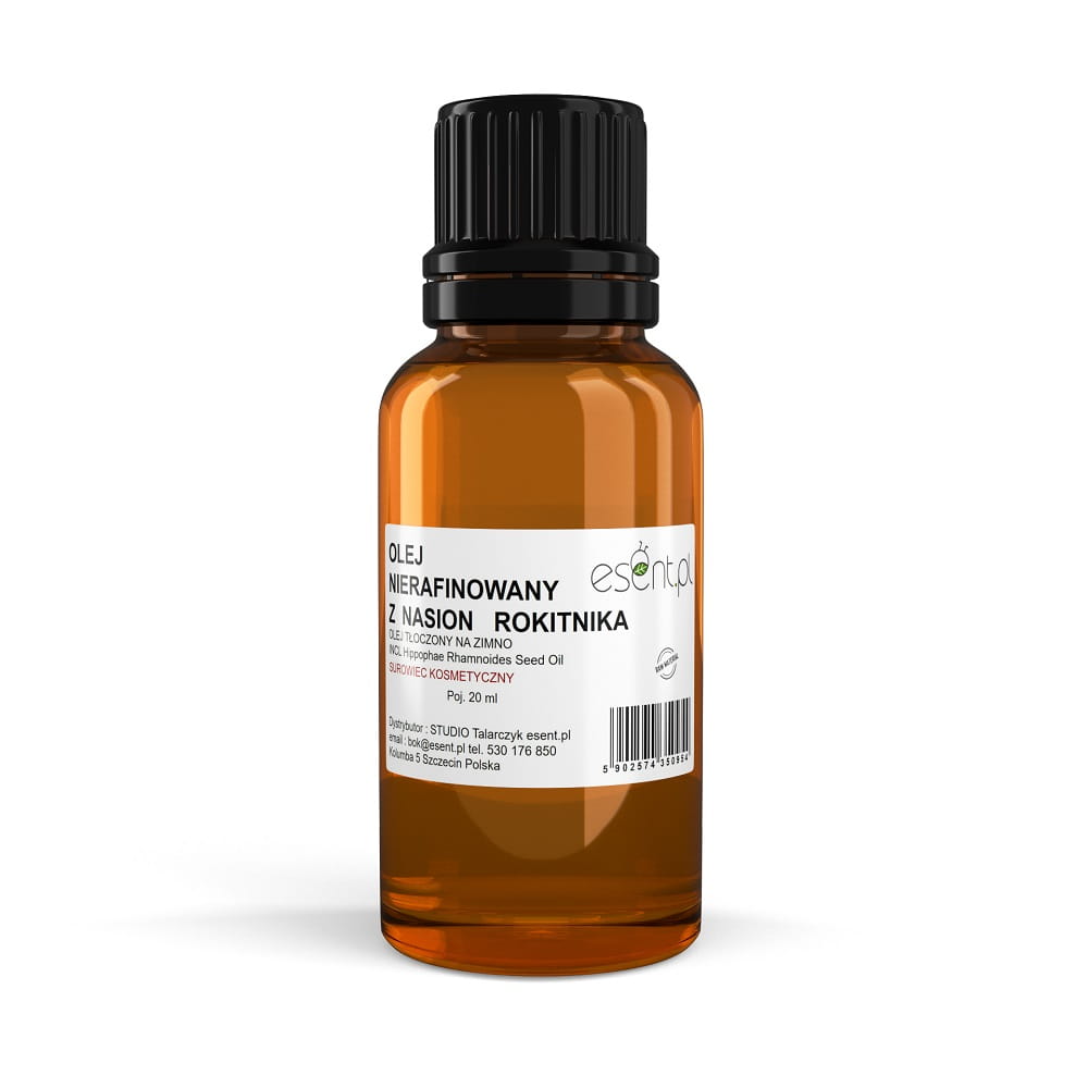 Olej nierafinowany z nasion Rokitnika 20 ml