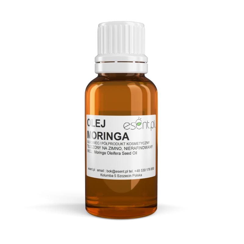 Olej Moringa nierafinowany, tłoczony na zimno 20 ml.