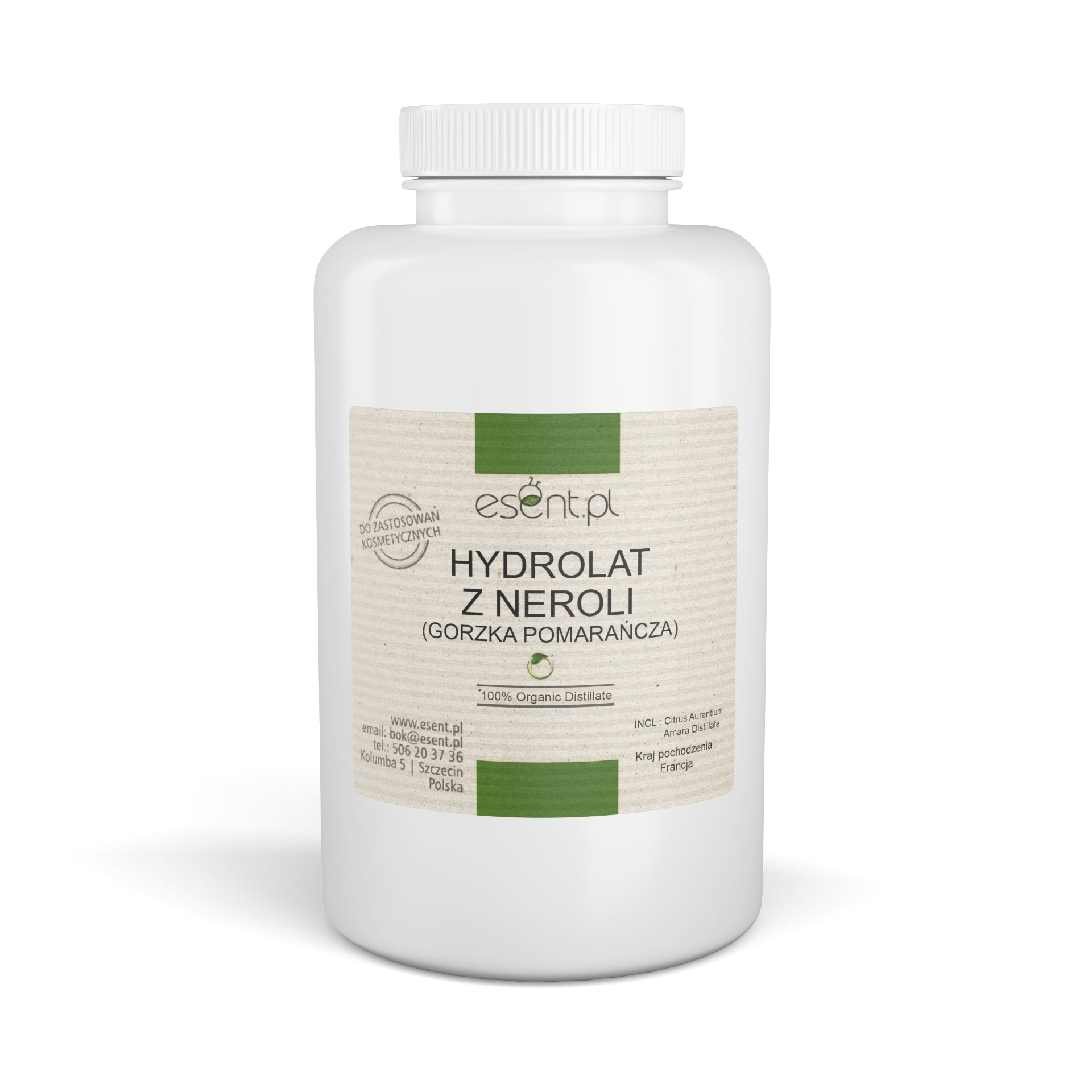 Hydrolat z kwiatu pomarańczy (Neroli) 500 ml. 0 & 3