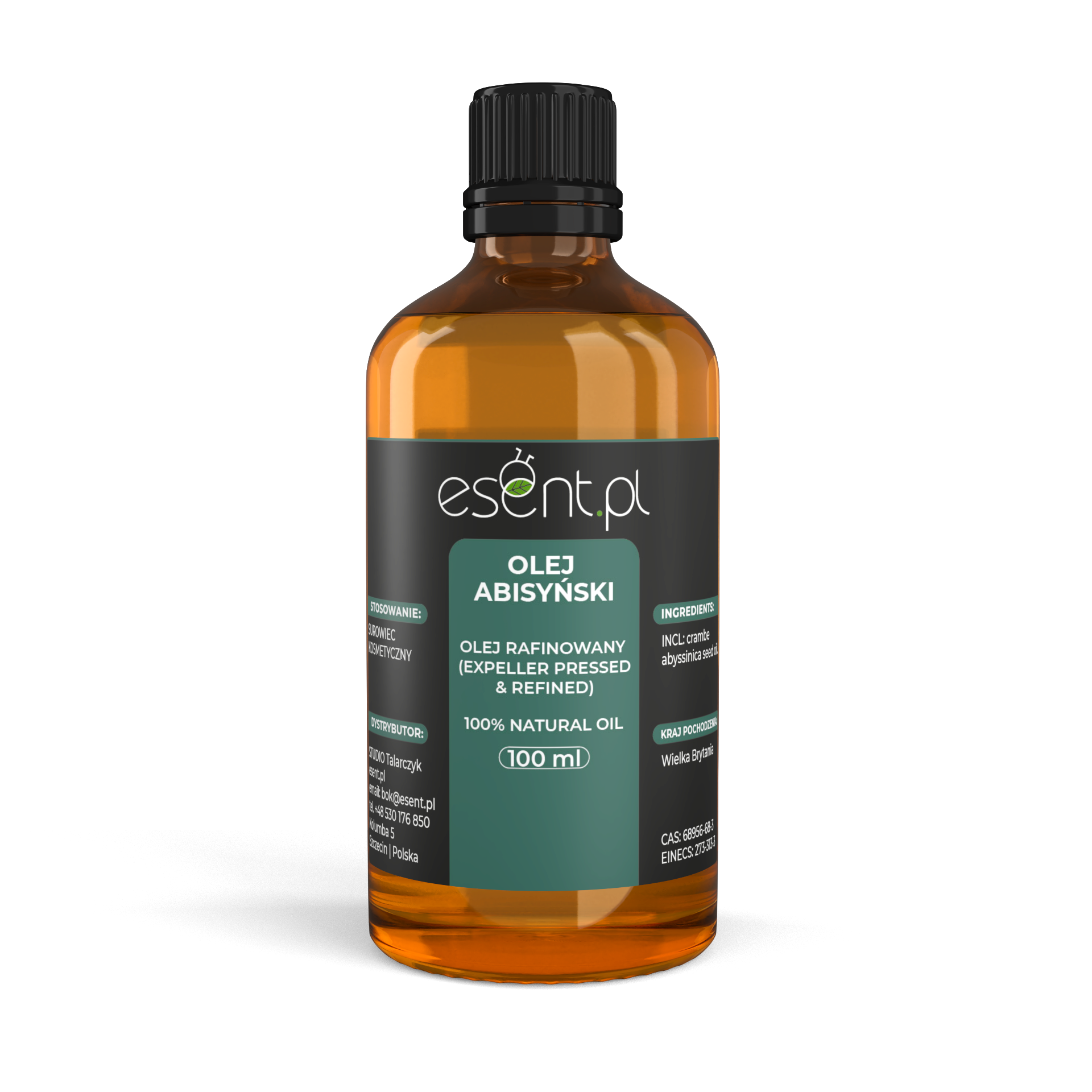 Olej Abisyński rafinowany 100 ml.