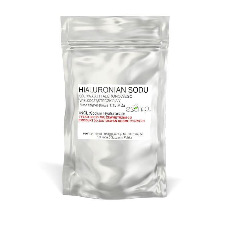 Hialuronian Sodu Wielkocząsteczkowy 1,1 MDa - (kwas hialuronowy) 3 gram