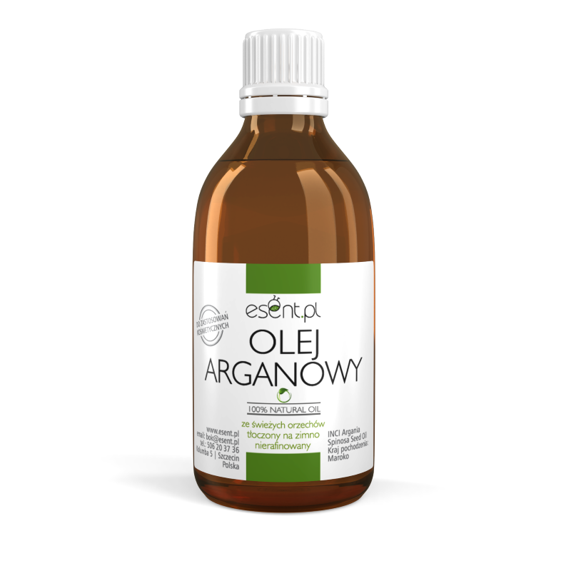Olej Arganowy tłoczony na zimno, ZE ŚWIEŻYCH ORZECHÓW 250 ml