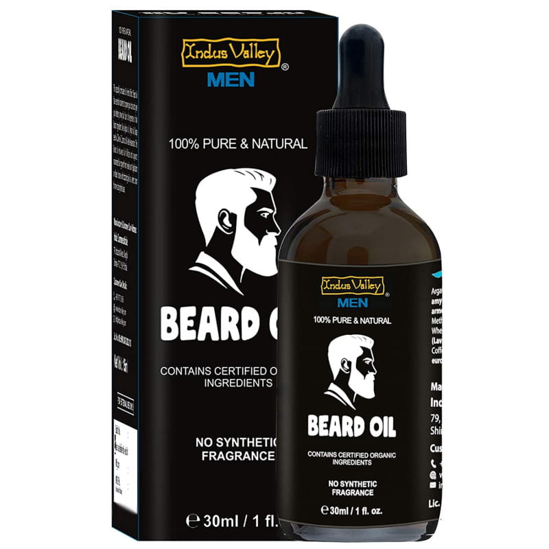 Naturalny olejek do pielęgnacji brody, 30 ml, Indus Valley