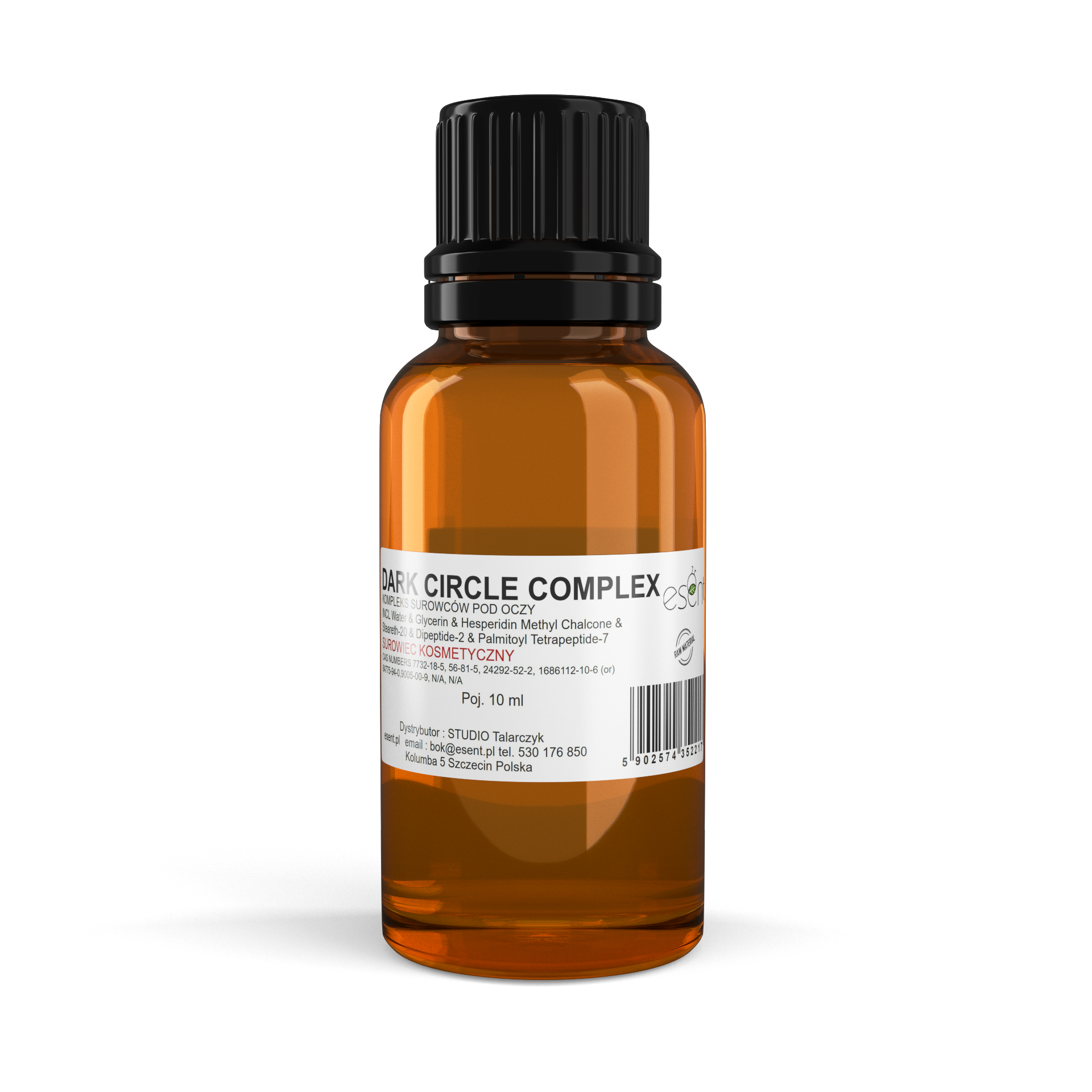 DARK CIRCLE Kompleks surowców kosmetycznych pod oczy 10 ml