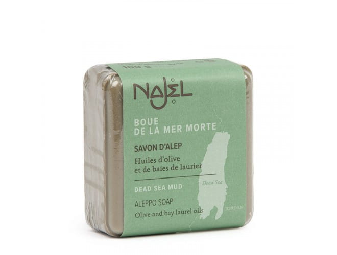NAJEL Mydło z Aleppo z błotem z Morza Martwego100g