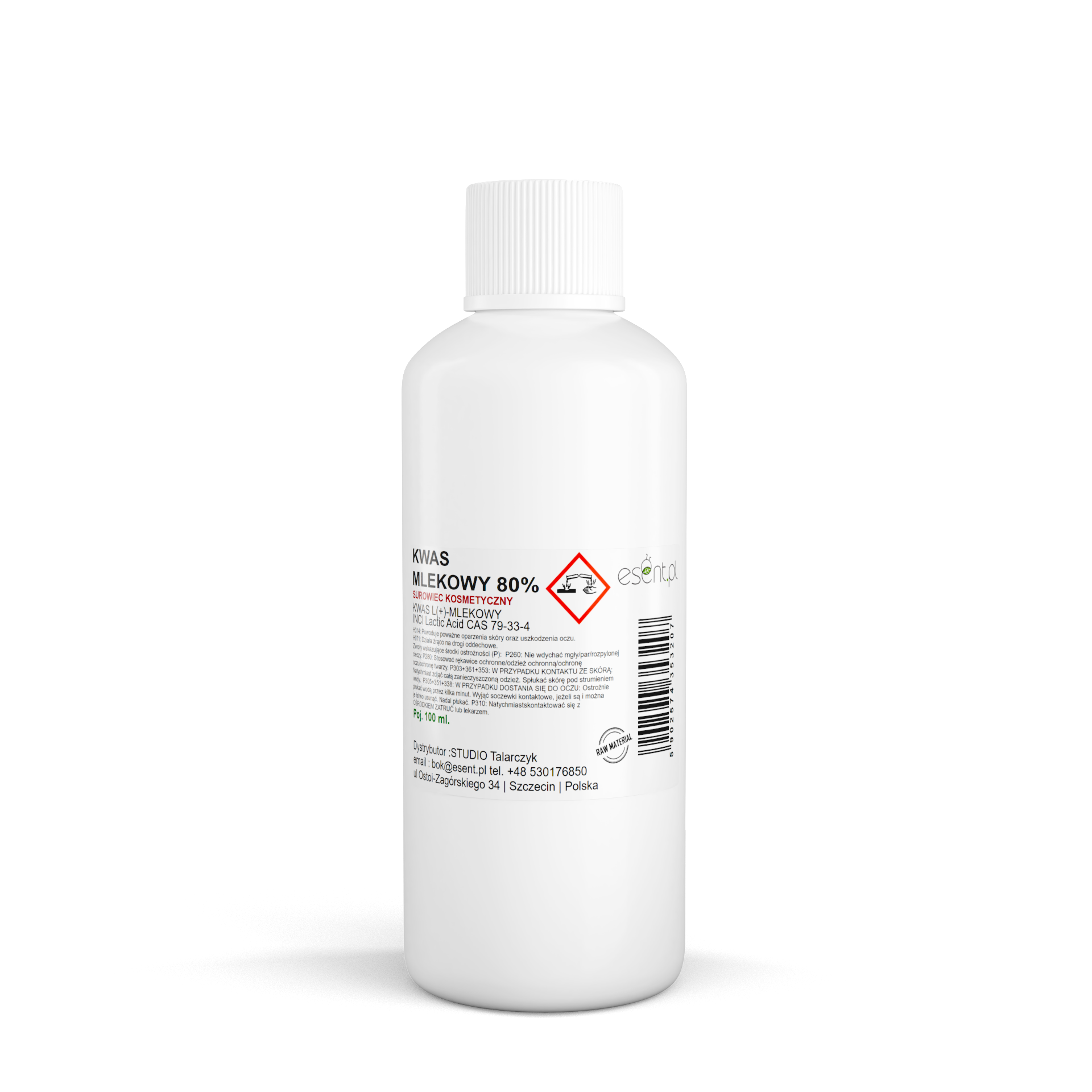 Kwas Mlekowy 80% 100 ml