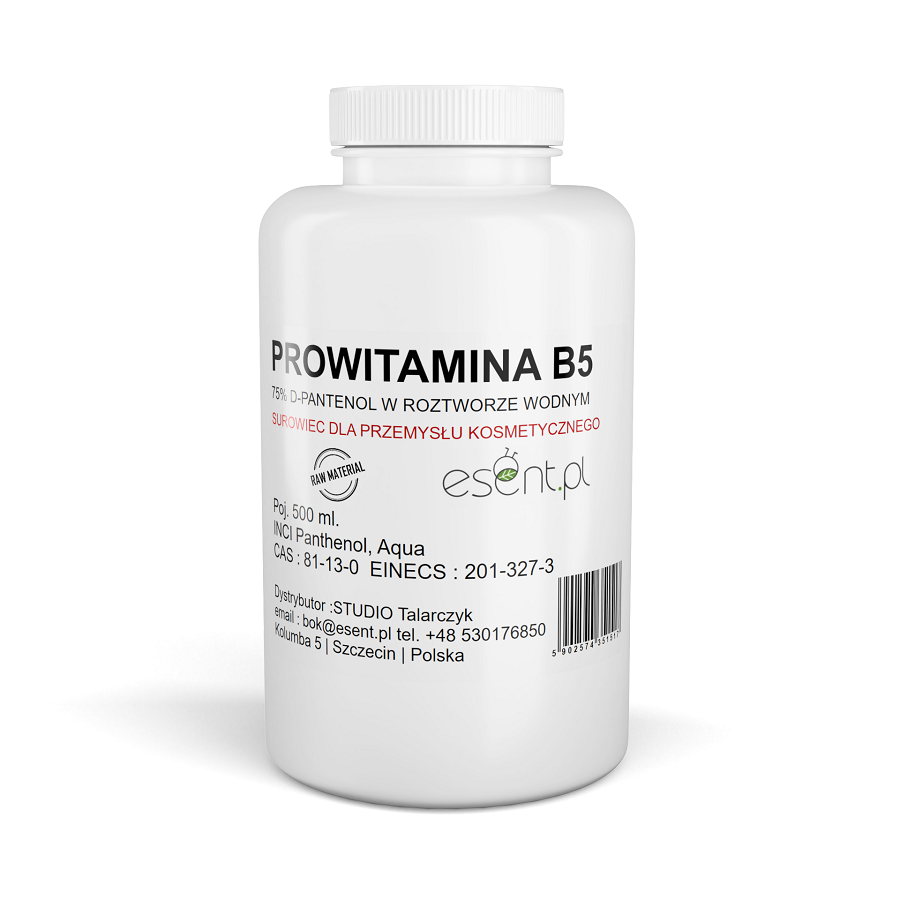 Prowitamina B5 - 75% D-pantenol 500 ml