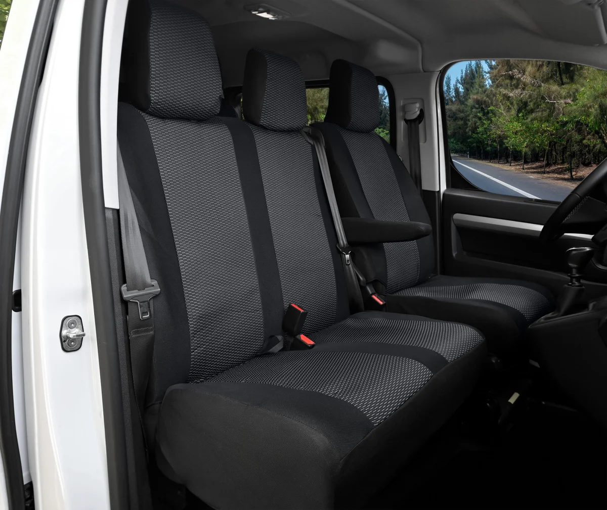 Citroen Jumpy (3 miejsca od 2016-) Pokrowce materiał żakardowy