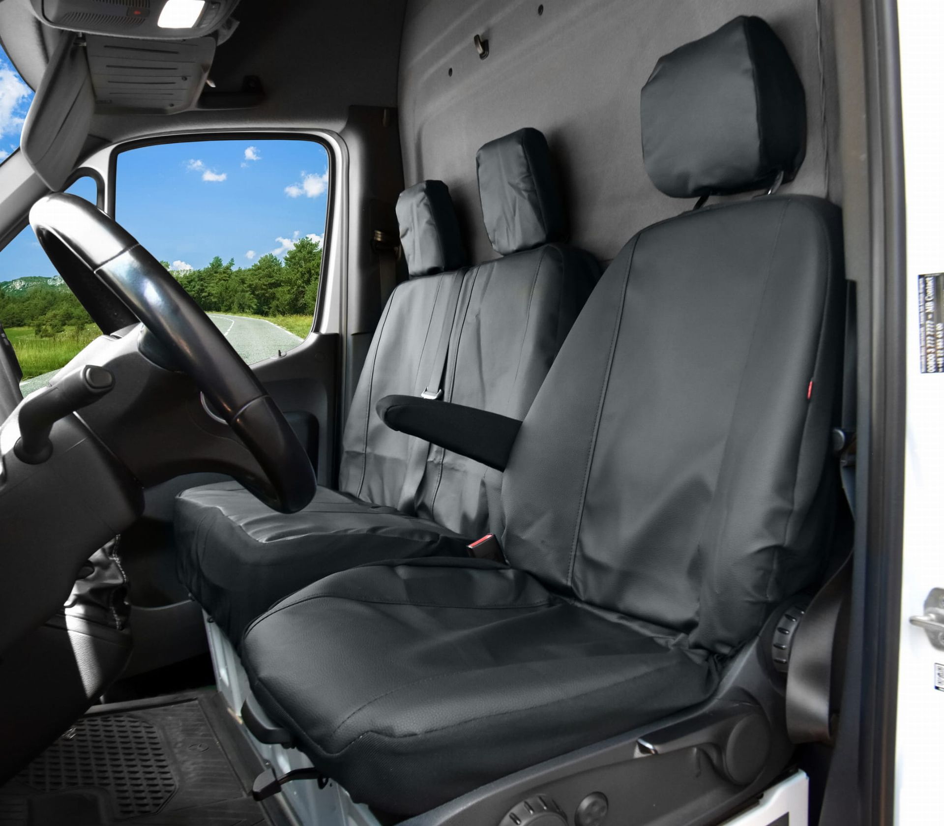 Mercedes Sprinter (od 2018-) Pokrowce skóra Eko skóra