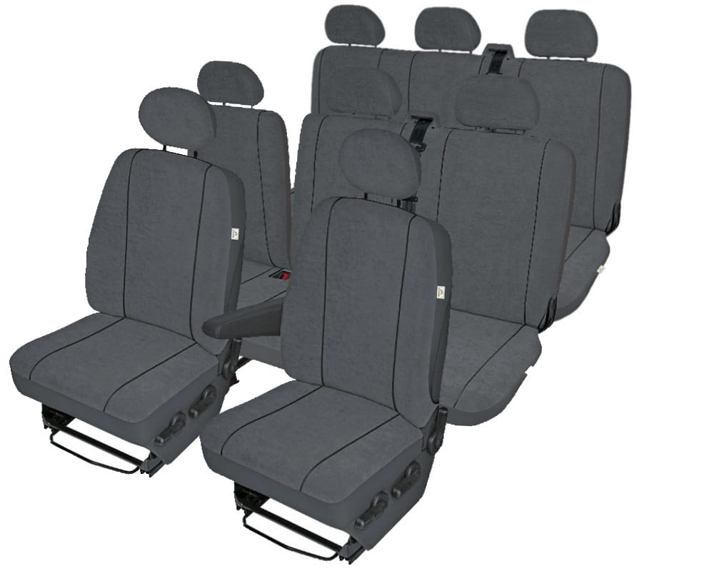 Volkswagen LT 8 miejsc (od 1999-) Pokrowce samochodowe materiał żakardowy
