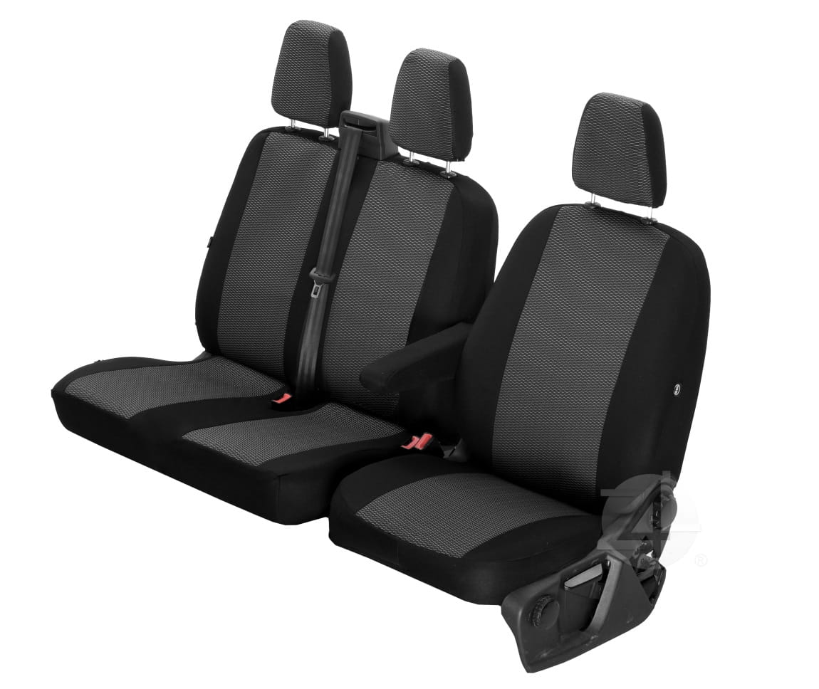 Renault Trafic (od 2014- / od 2020-) (WYPRZEDAŻ) Pokrowce materiał żakardowy