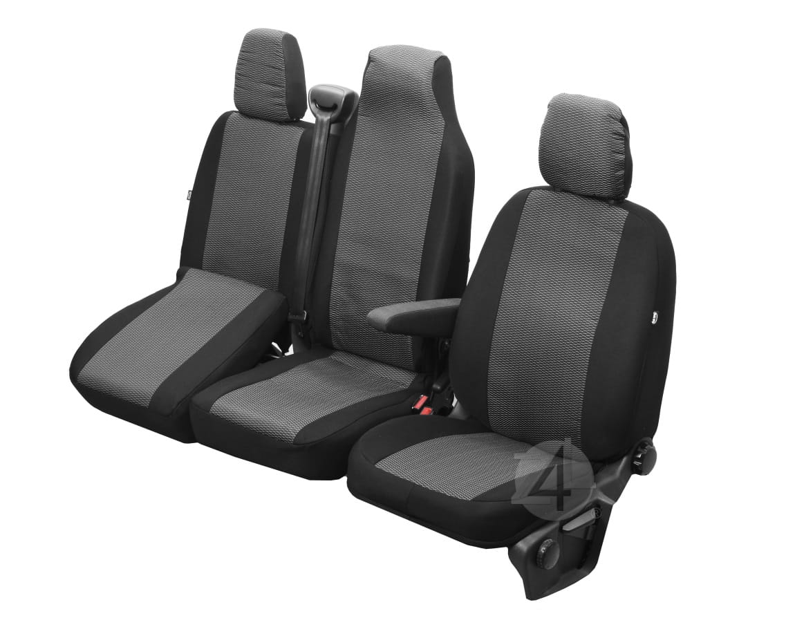Nissan NV300 - pokrowce materiał żakardowy HERO Z4L-DV-TC3M-11