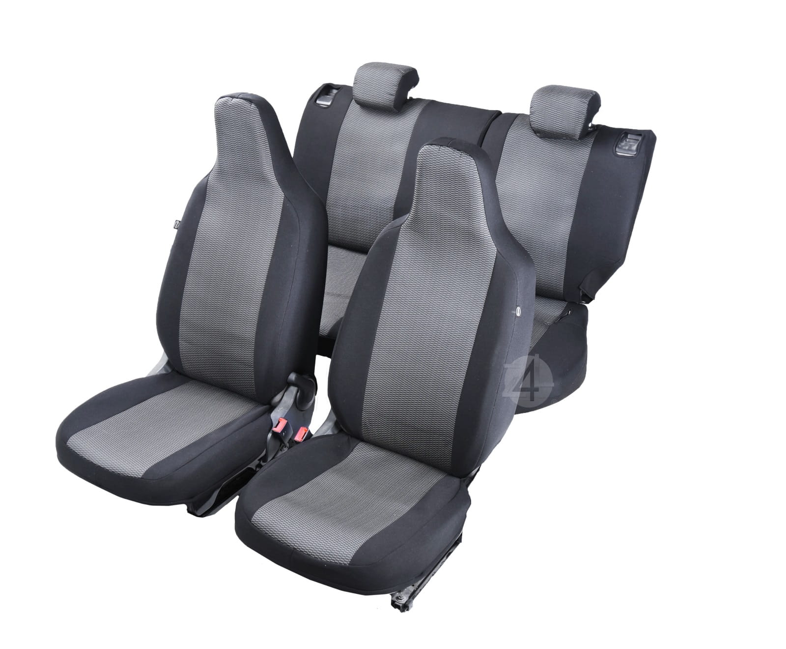 Peugeot 107 pokrowce samochodowe żakard Z4L-HERO-004AIGO