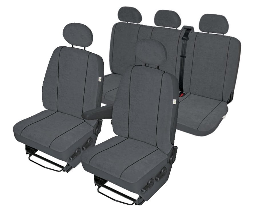 Opel Vivaro 5 miejsc (2002-2014) Pokrowce samochodowe materiał żakardowy