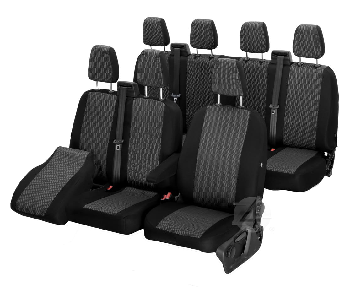 Volkswagen Crafter (od 2017-) Pokrowce materiał żakardowy