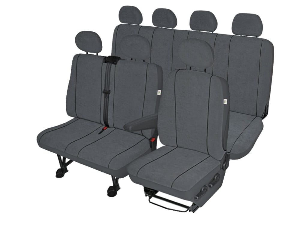 Ford Transit 7 miejsc (2000-2014) Pokrowce samochodowe materiał żakardowy