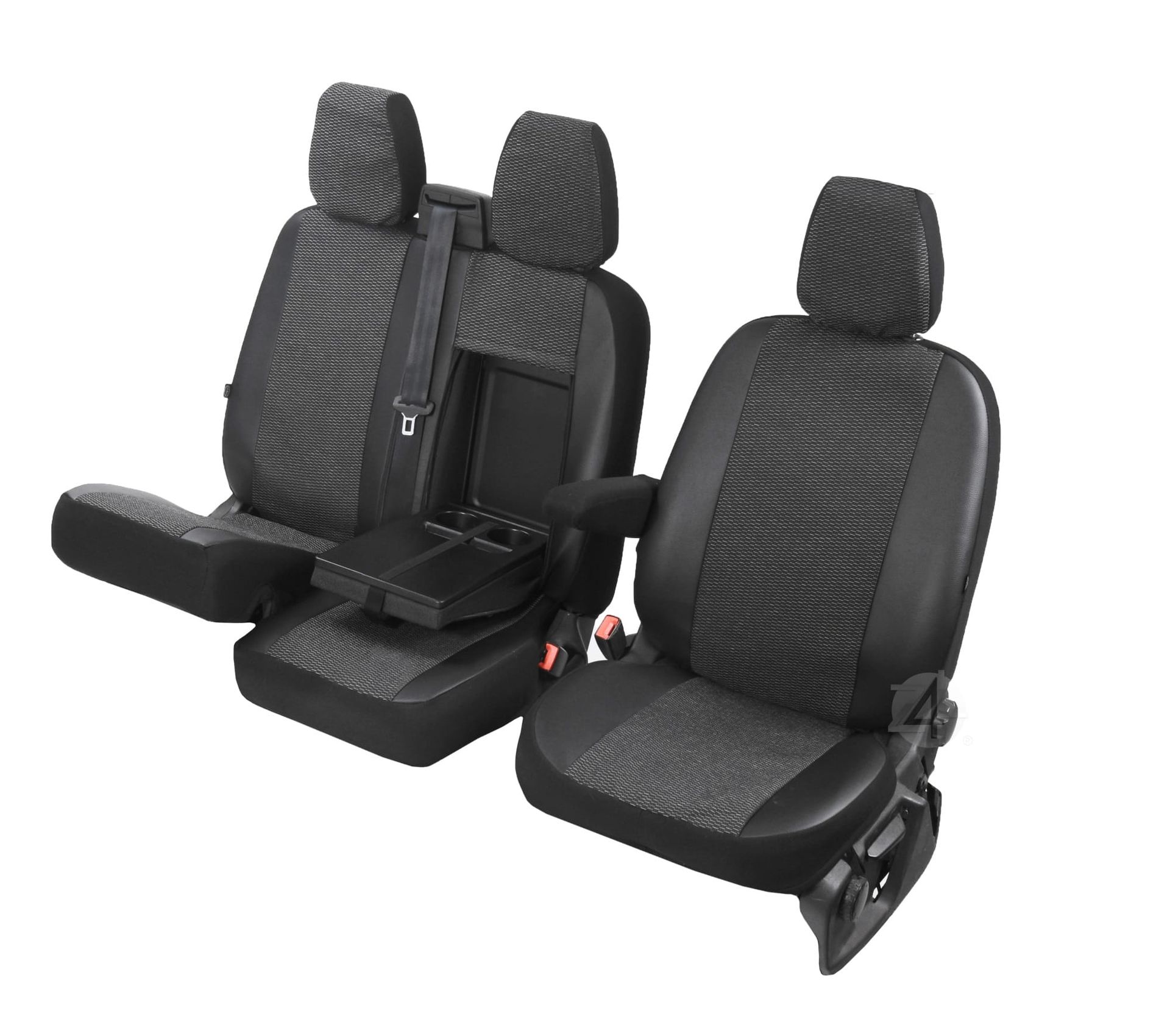 Iveco Daily VI (pokrowce materiałowo skórzane DV-VI-3M-ID