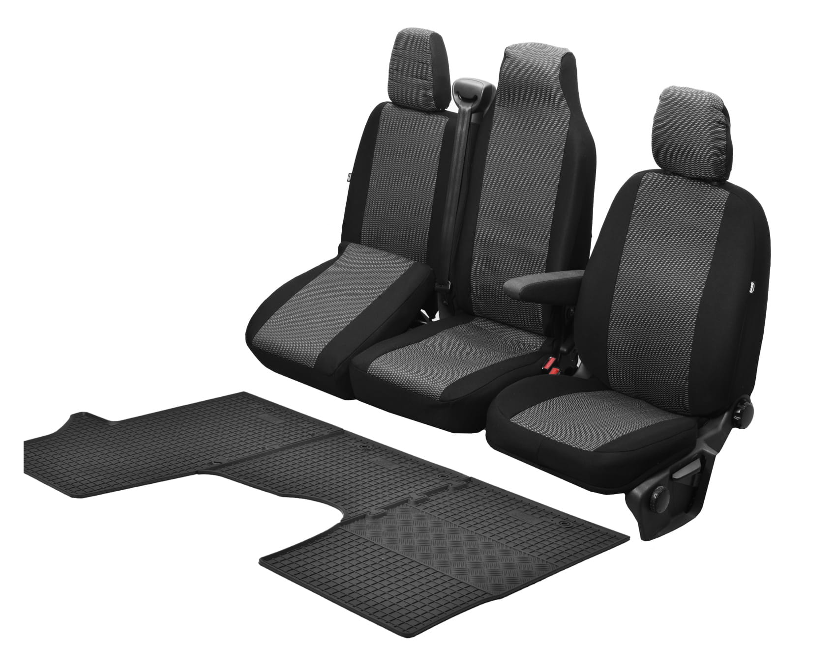 Renault Trafic (od 2014 / od 2020-) Komplet dywaniki i pokrowce