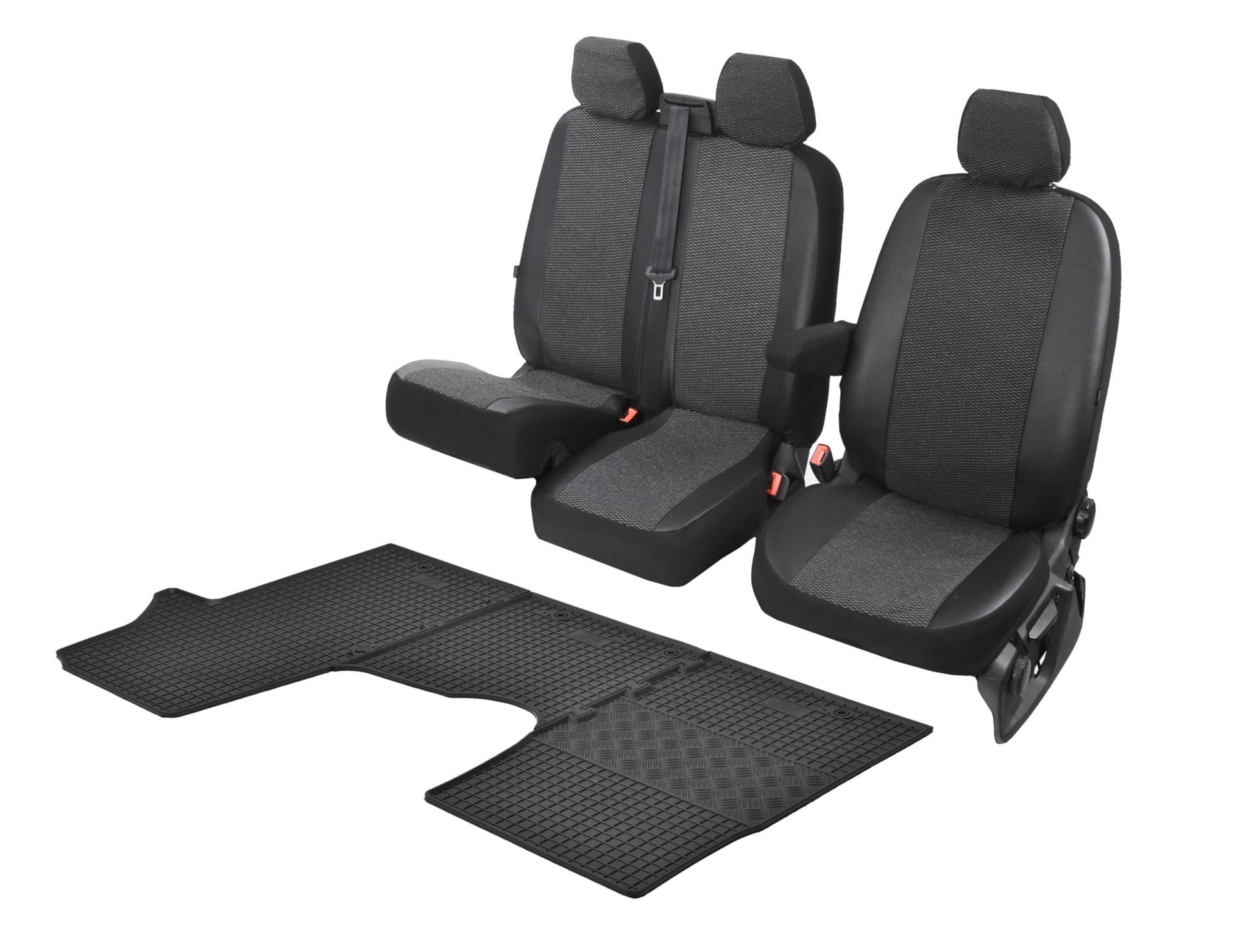 Renault Trafic (od 2014 / od 2020-) Komplet dywaniki i pokrowce