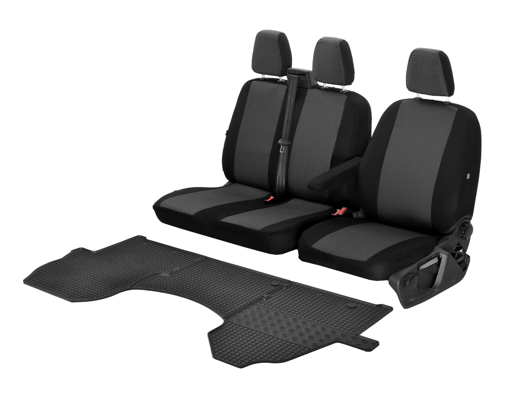 Mercedes Sprinter - Komplet: dywaniki i pokrowce