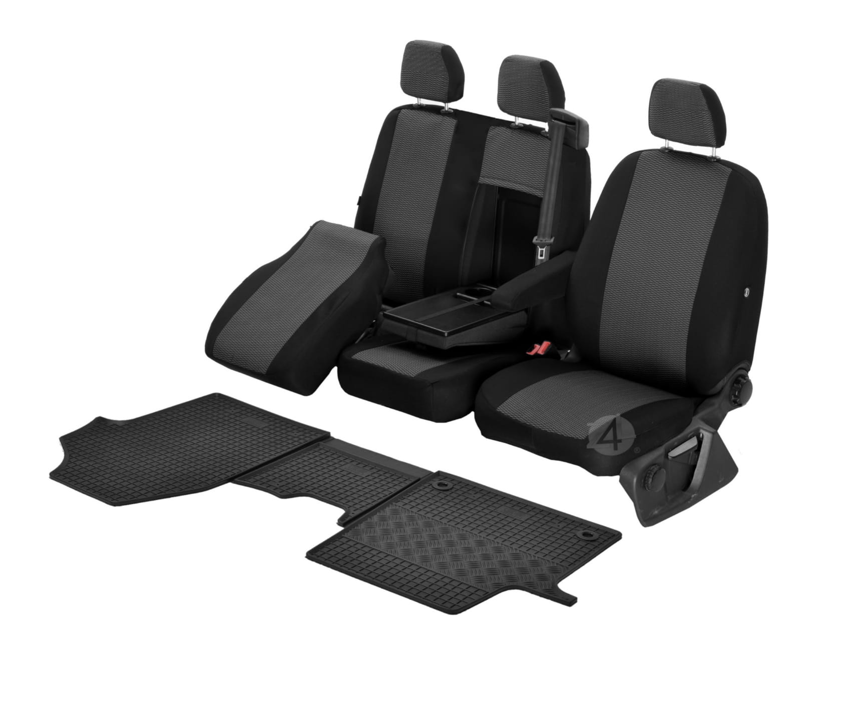 Citroen Jumpy - Komplet: dywaniki i pokrowce
