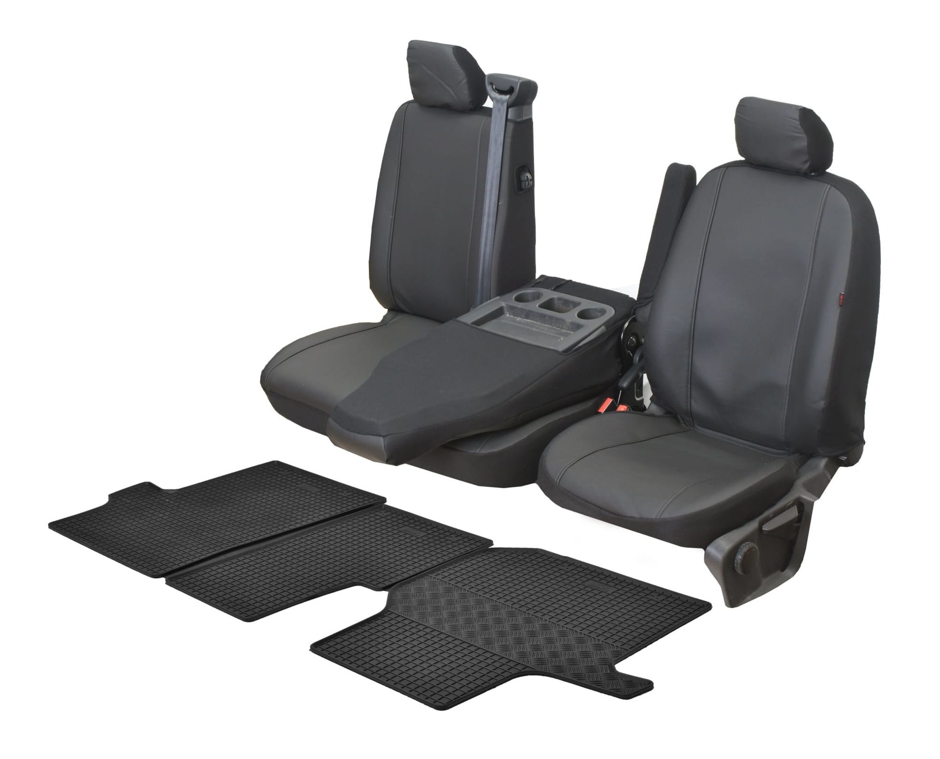 Volkswagen Crafter (od 2017-) Komplet: dywaniki i pokrowce