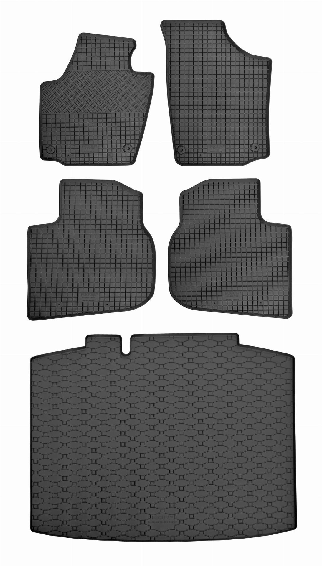 Skoda Rapid Spaceback (2013-2019) Dywaniki i mata do bagażnika