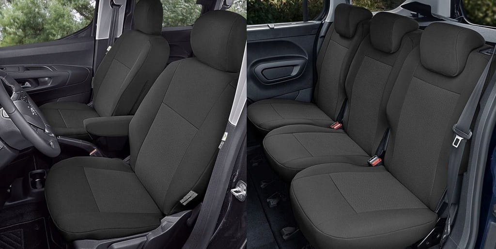 Peugeot Rifter 5 miejsc (od 2019-) Pokrowce żakardowe