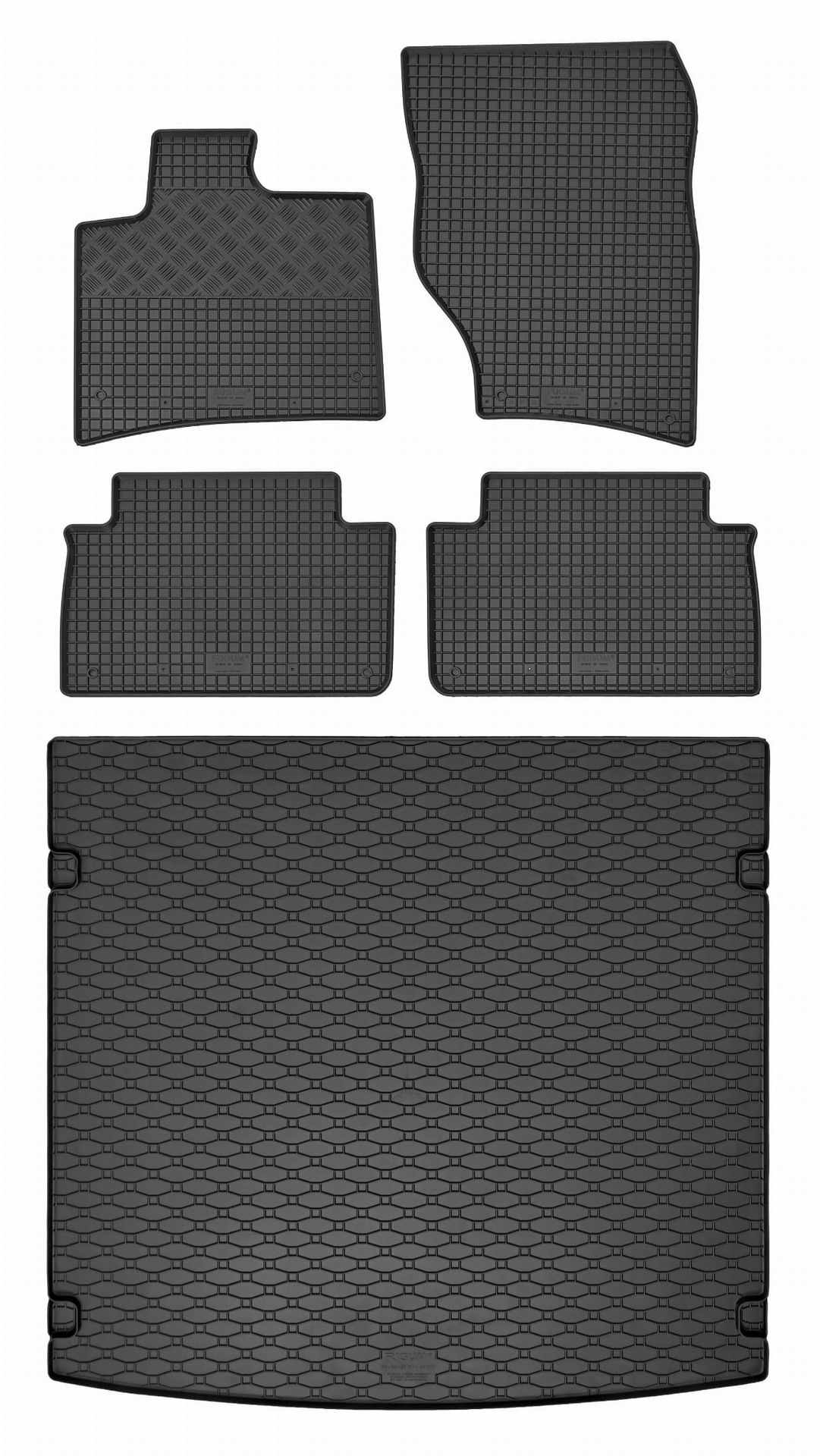 Audi Q7 5/7 miejsc (2006-2015) Dywaniki i mata do bagażnika