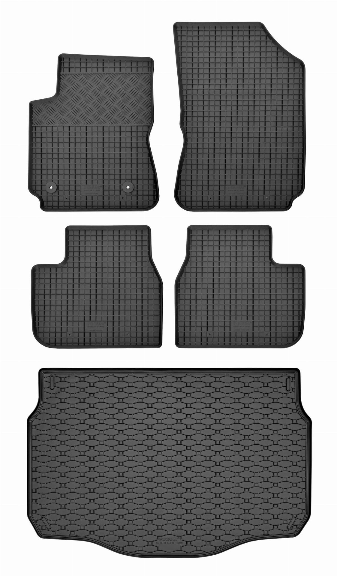 Citroen C4 Cactus (2014-2020) Dywaniki i mata do bagażnika