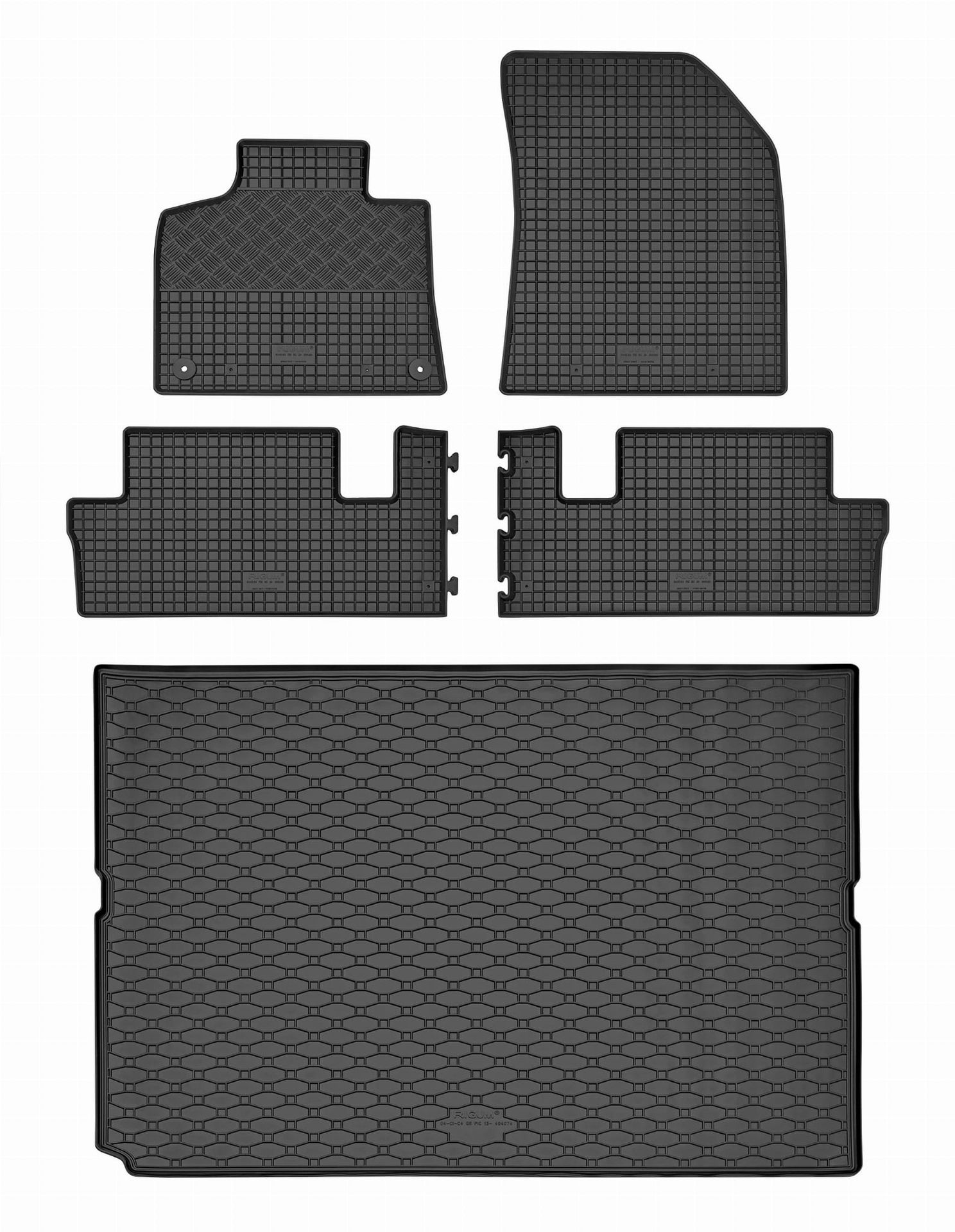 Citroen C4 Grand Picasso (2013-2018) Dywaniki i mata do bagażnika