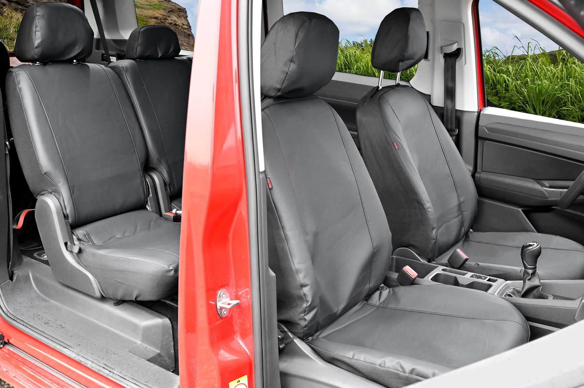 Volkswagen Caddy (5 miejsc od 2021-) Pokrowce eko-skóra
