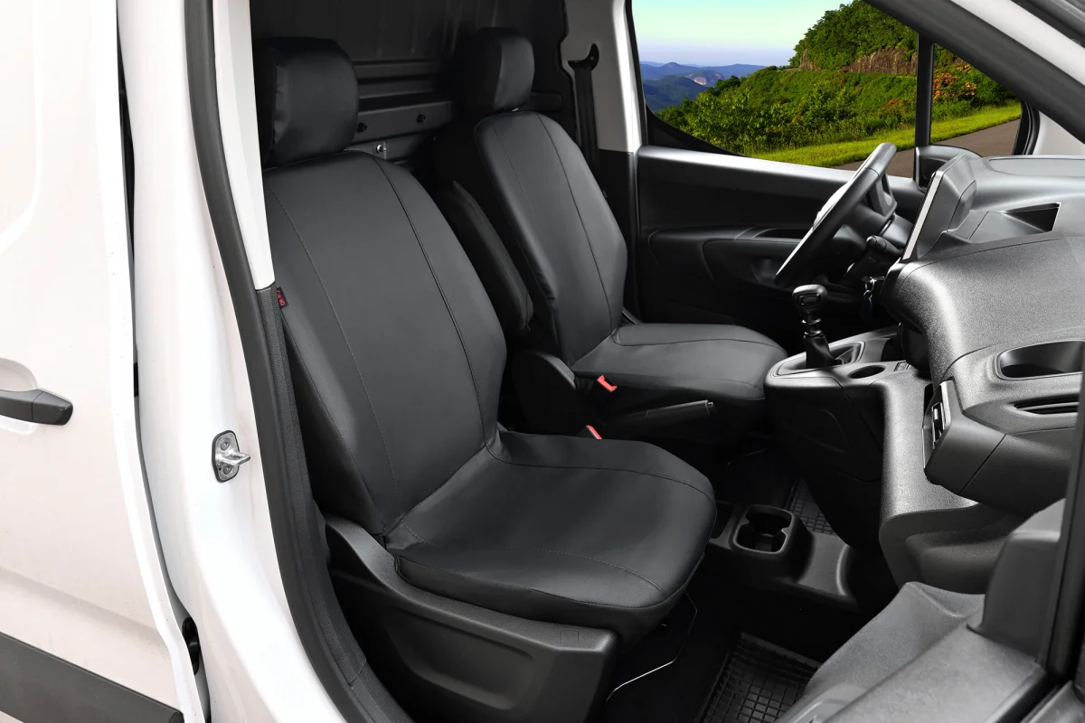 Citroen Berlingo (Furgon / Van 2 miejsca 2019-2023) Pokrowce samochodowe Eko-skóra