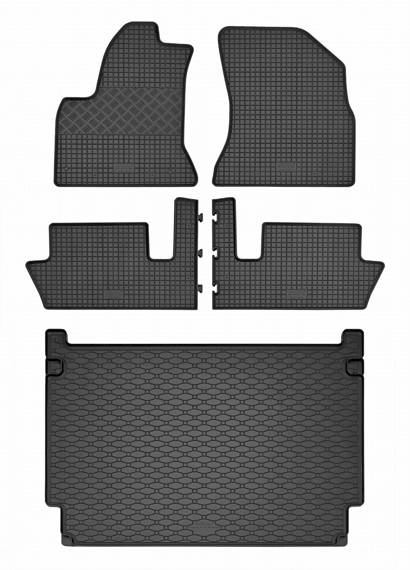 Citroen C4 Grand Picasso (2006-2012) Dywaniki i mata do bagażnika
