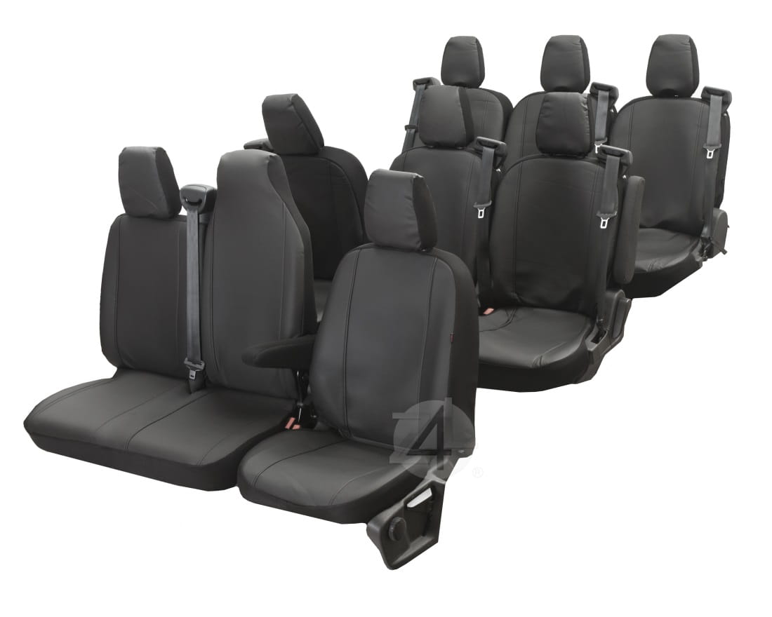 Nissan NV300 (9 miejsc od 2016-) Pokrowce skóra Z4L-DV-VIP-TVT9M-08