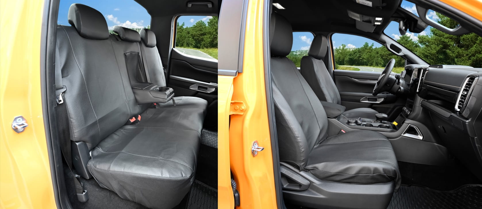 Volkswagen Amarok II (od 2022-) Pokrowce dedykowane Ekoskóra