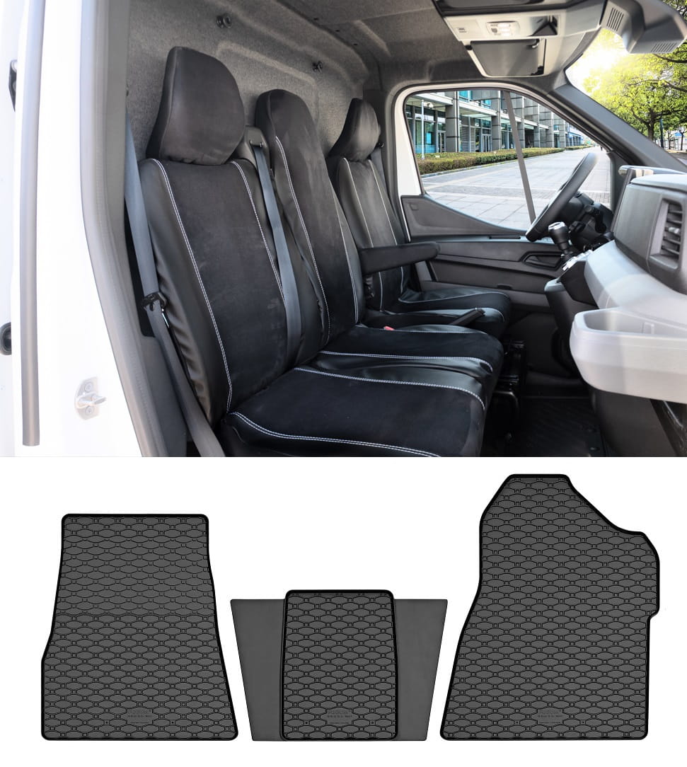 Renault Master (od 2024-) Pokrowce KING i dywaniki gumowe