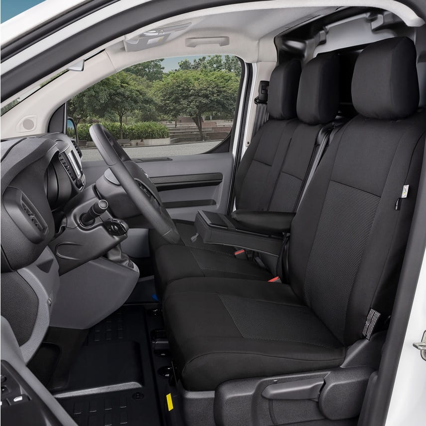 Peugeot Expert / Peugeot Traveller (od 2016-) Pokrowce miarowe Tailor Made (1+2 ze stolikiem)
