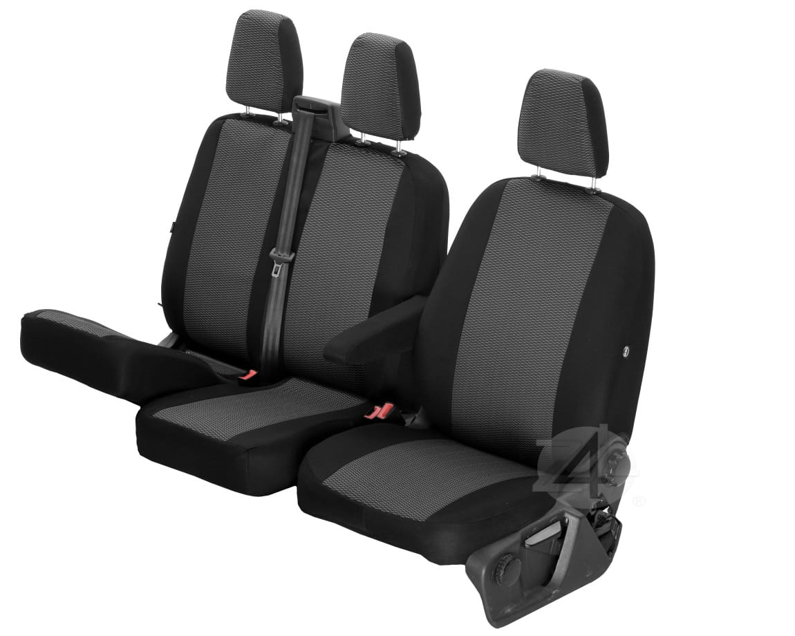 Opel Movano (2016-2021) Pokrowce materiał żakardowy