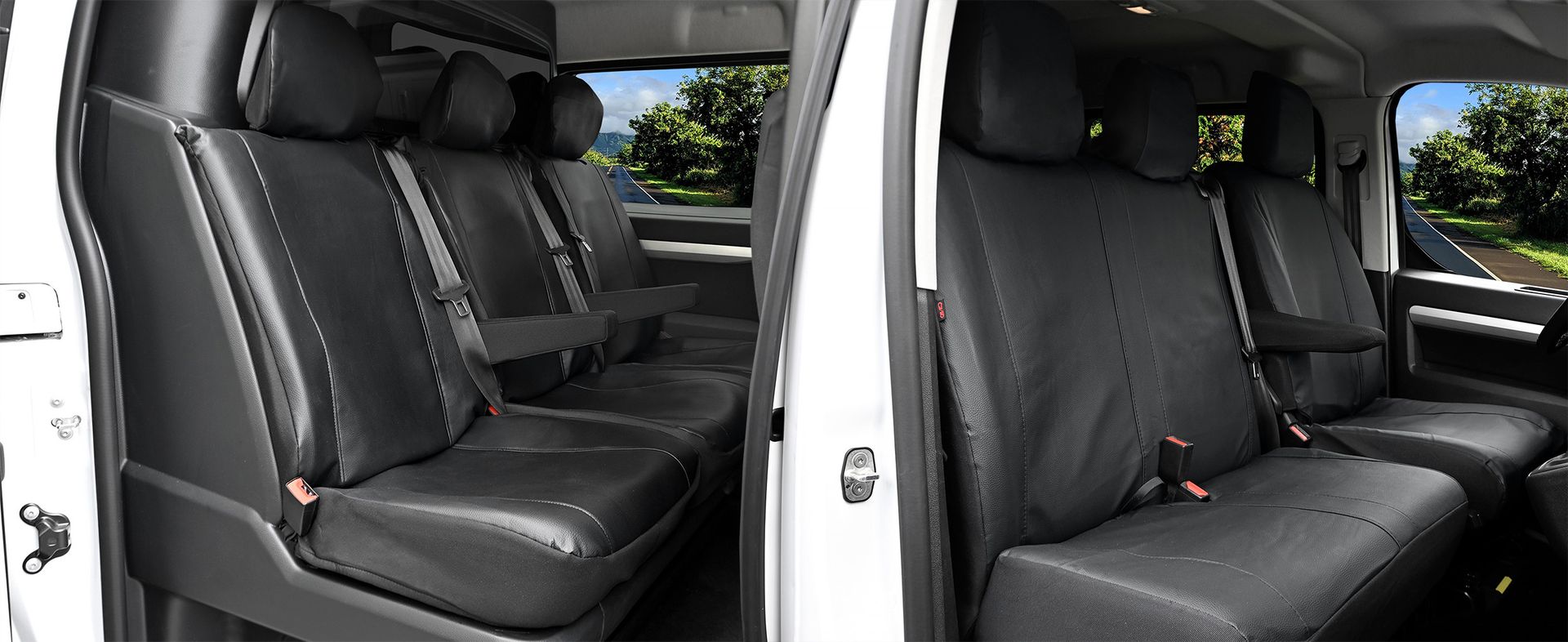 Opel Vivaro C (6 miejsc od 2019-) Pokrowce eko-skóra
